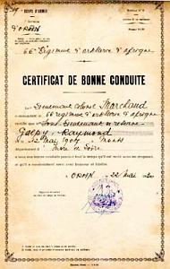 Oran documents divers 725